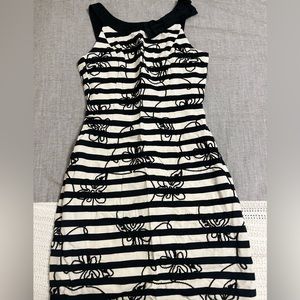 Lily Peloso, black and white dress size 0
